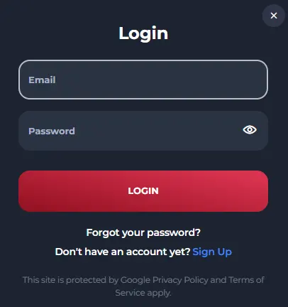 Stappen om in te loggen bij Casino Winorio